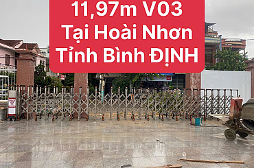 Cổng Xếp Tự Động Công Trình Tại Bình Định