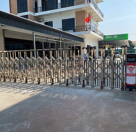 Cổng Xếp Hàng Rào V03HR