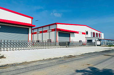 Lắp đặt cổng xếp Vingate tại Long An