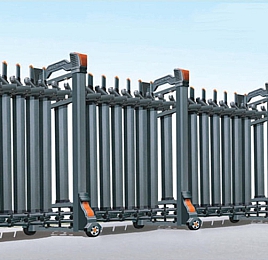 CỔNG XẾP NHÔM NHẬP KHẨU CAO CẤP V44